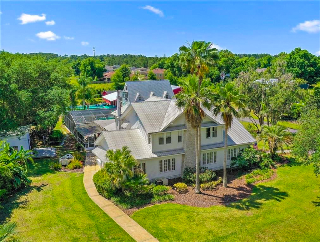Two Unique Acreage & Pool Homes For Sale in Eustis & Sorrento, Florida